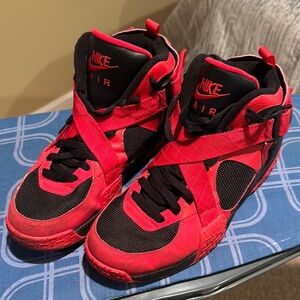 Nike Air Mens Basketball Shoes - Red and Black
Good condition
